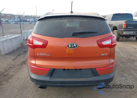 2011 Kia Sportage Sx from USA, damaged, VIN KNDPCCA60B7123222